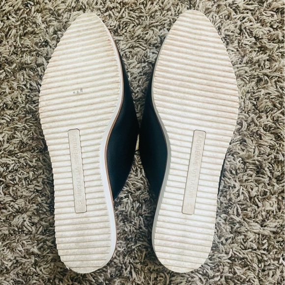 Adrienne Vittadini woman’s Av-Lou flat mules 8 1/2 sophisticated slip on casual - Picture 4 of 7